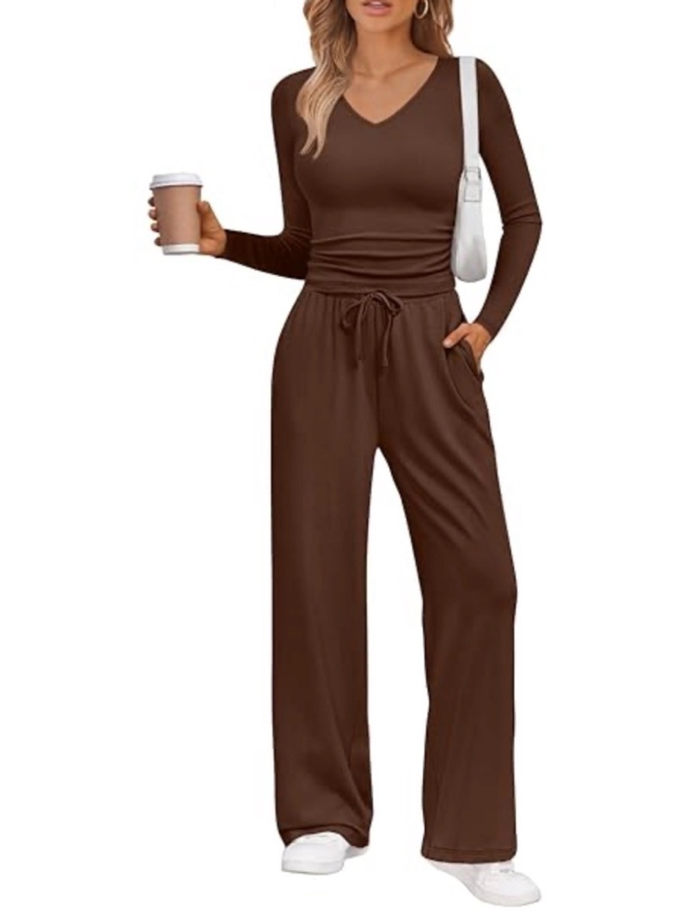 NWT Trendy Queen 2 piece lounge set size small